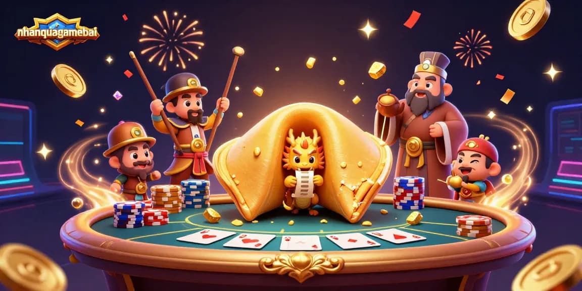 Engage with nhanquagamebai through strategic gameplay featuring a dynamic poker scene with colorful chips.