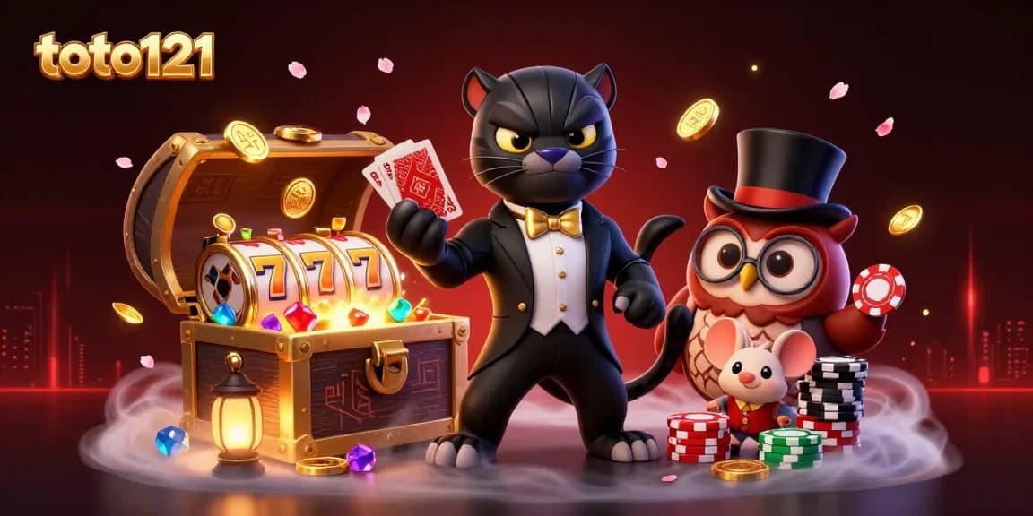 Engage in thrilling gameplay with toto121's elegant poker scene featuring stylish characters.