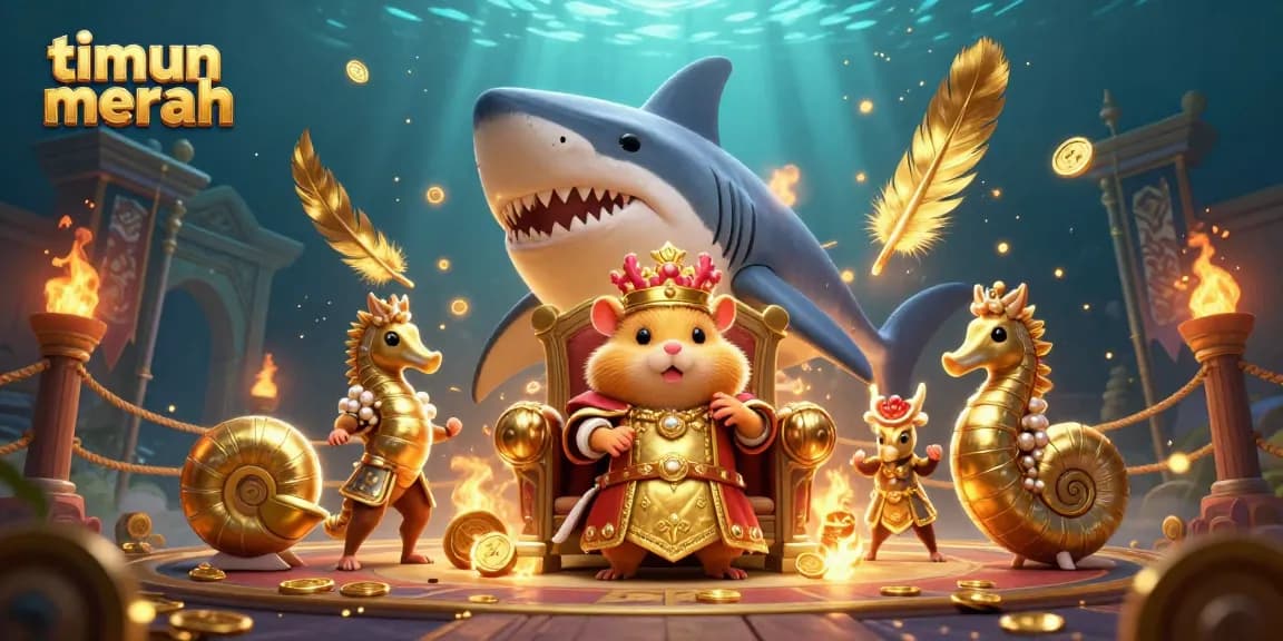 Pertandingan timun merah dengan raja hamster emas memberikan pengalaman bertaruh yang menegangkan.
