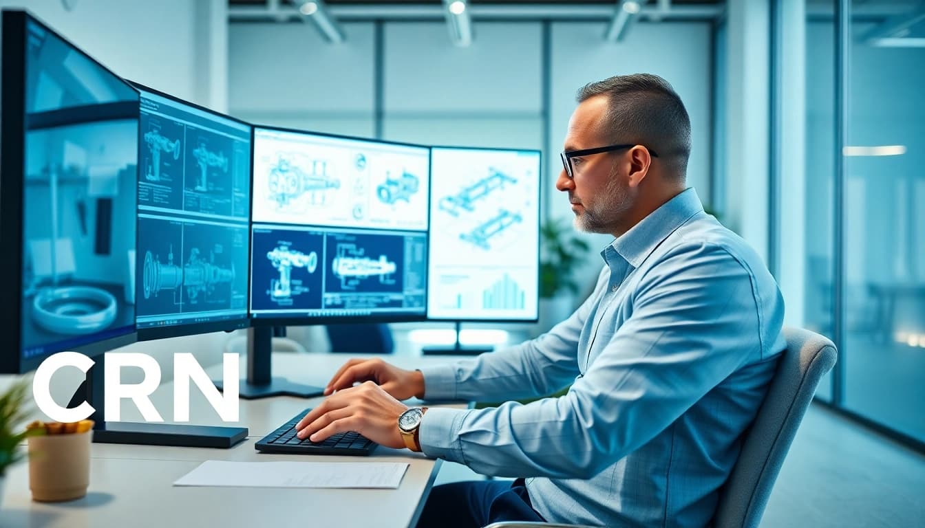 Learn about CRN Registration processes in a professional engineering environment with design blueprints and CAD software.