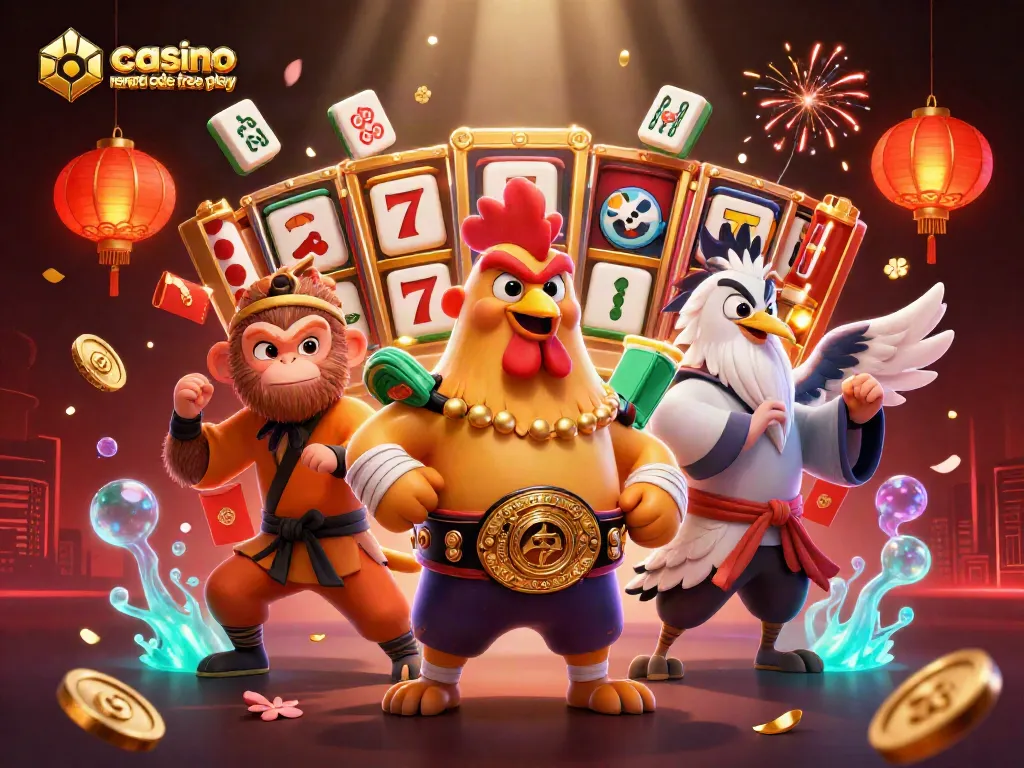 Play exciting slots with cider casino reward code free play featuring vibrant 3D characters and glowing decorations.