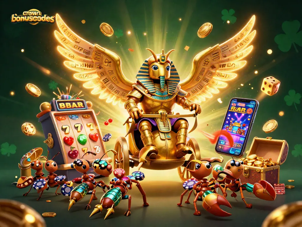 Experience thrilling gameplay with crowncoinsbonuscodes, featuring dynamic casino scenes and colorful casino game elements.