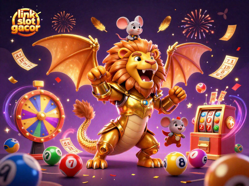 Experience the excitement of link slot gacor with dynamic wins, colorful balls, and vibrant casino action.