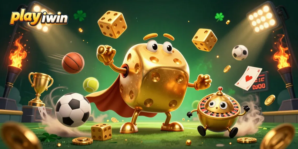 Win exciting games and bonuses by playing iwin in an intense 3D casino scene.