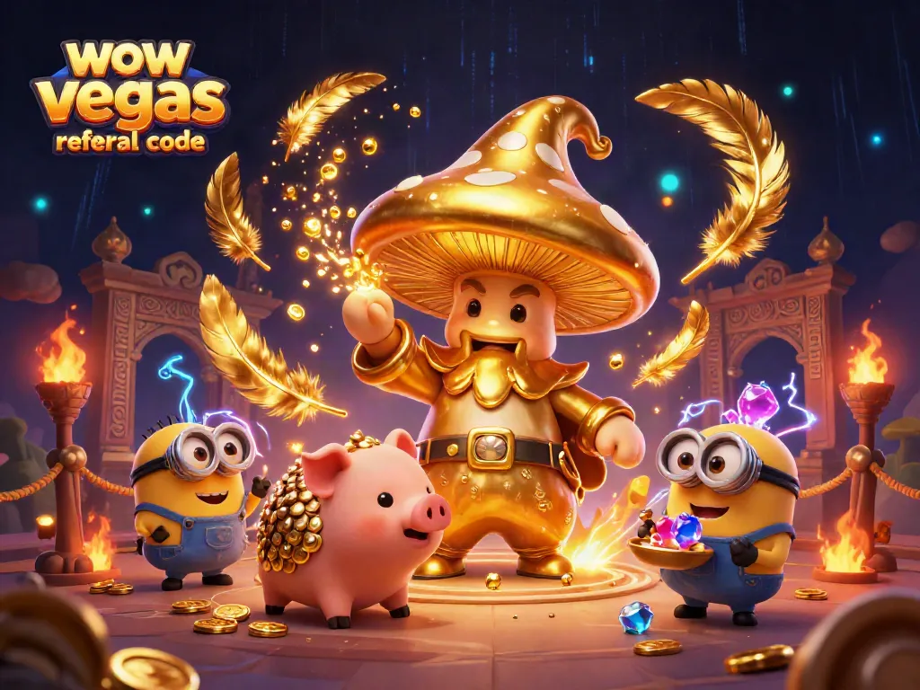 Engage with free coins using the WOW Vegas referral code in an exciting gaming environment.