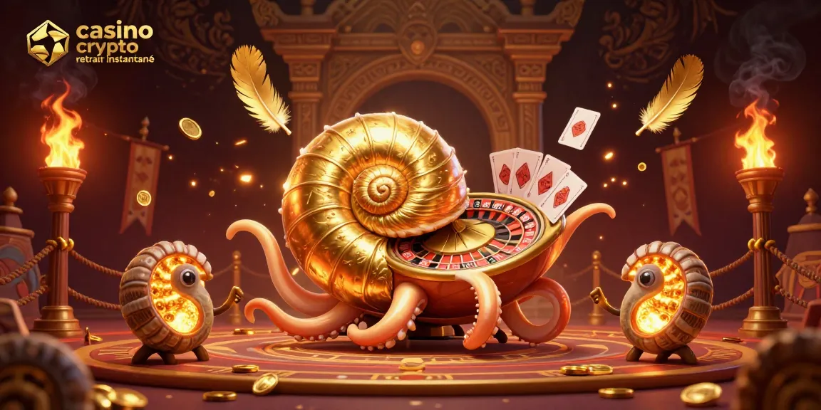Profitez de gains rapides avec le casino crypto retrait instantané dans un univers vibrant de jeux.