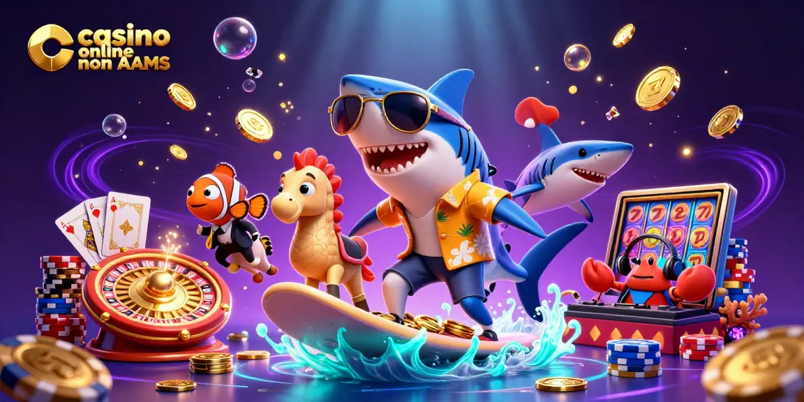Divertiti con i casino online non AAMS, esplorando emozionanti giochi e vincite incredibili.