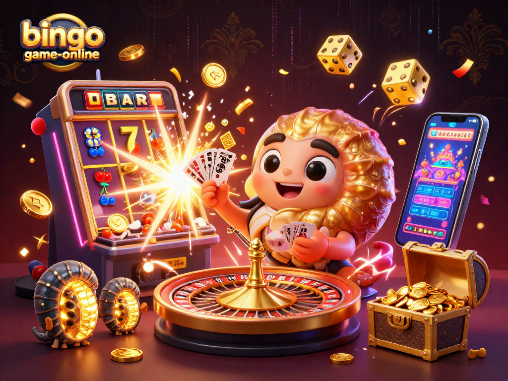 Experience the thrill of bingo-game-online with vibrant jackpot and prize explosion.