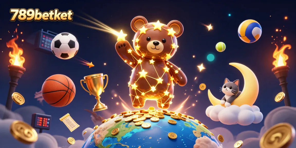 Experience the excitement of 789betket casino games, capturing golden rewards in this vibrant scene.
