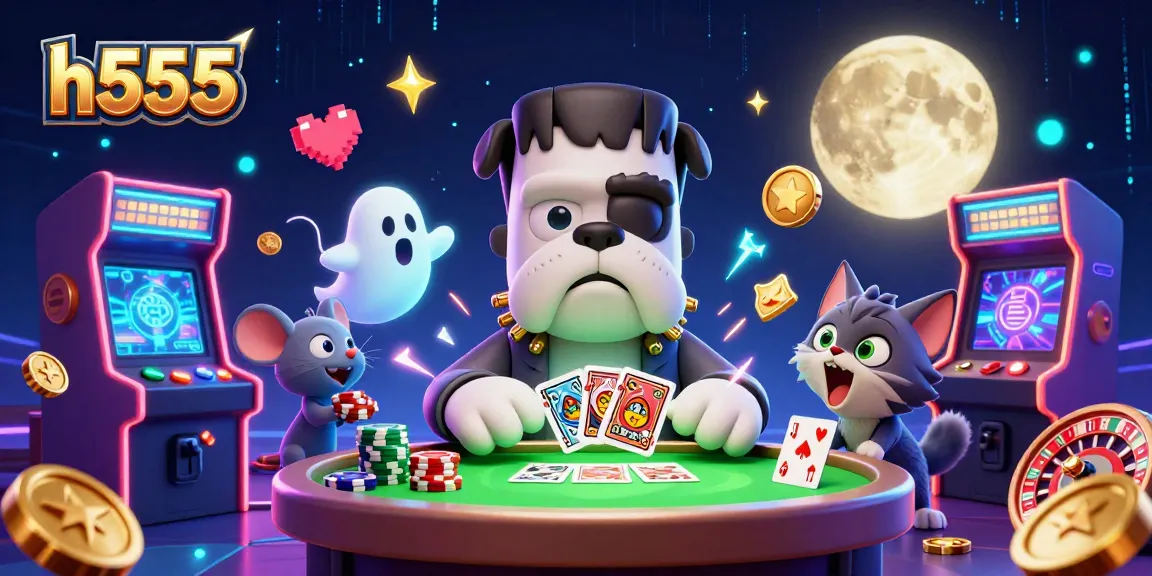 h555 players enjoy a thrilling 3D casino experience with unique characters and dynamic gameplay