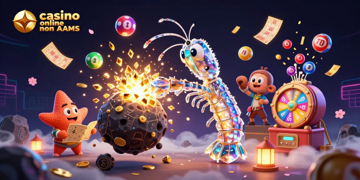 Gioca e vinci in un casino online non AAMS avvolto in un'atmosfera fantastica con fuochi d'artificio di gemme e monete
