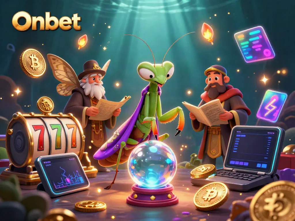 Engage with thrilling Onbet slots as a fortune teller unveils winning opportunities.