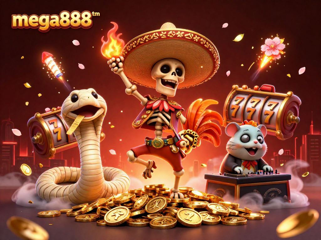 เล่นเกมสล็อต mega888tm ด้วยภาพลักษณ์ที่โดดเด่นบนขุมทรัพย์ทองคำ