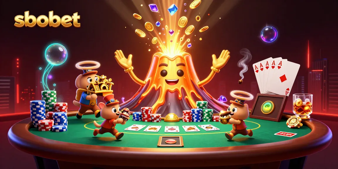 Engage with sbobet through thrilling online betting showcasing a vibrant casino scene.