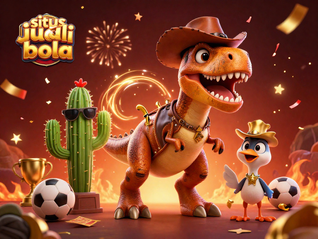 Place bets confidently with situs judi bola featuring vibrant 3D characters and action-packed sports scenes.