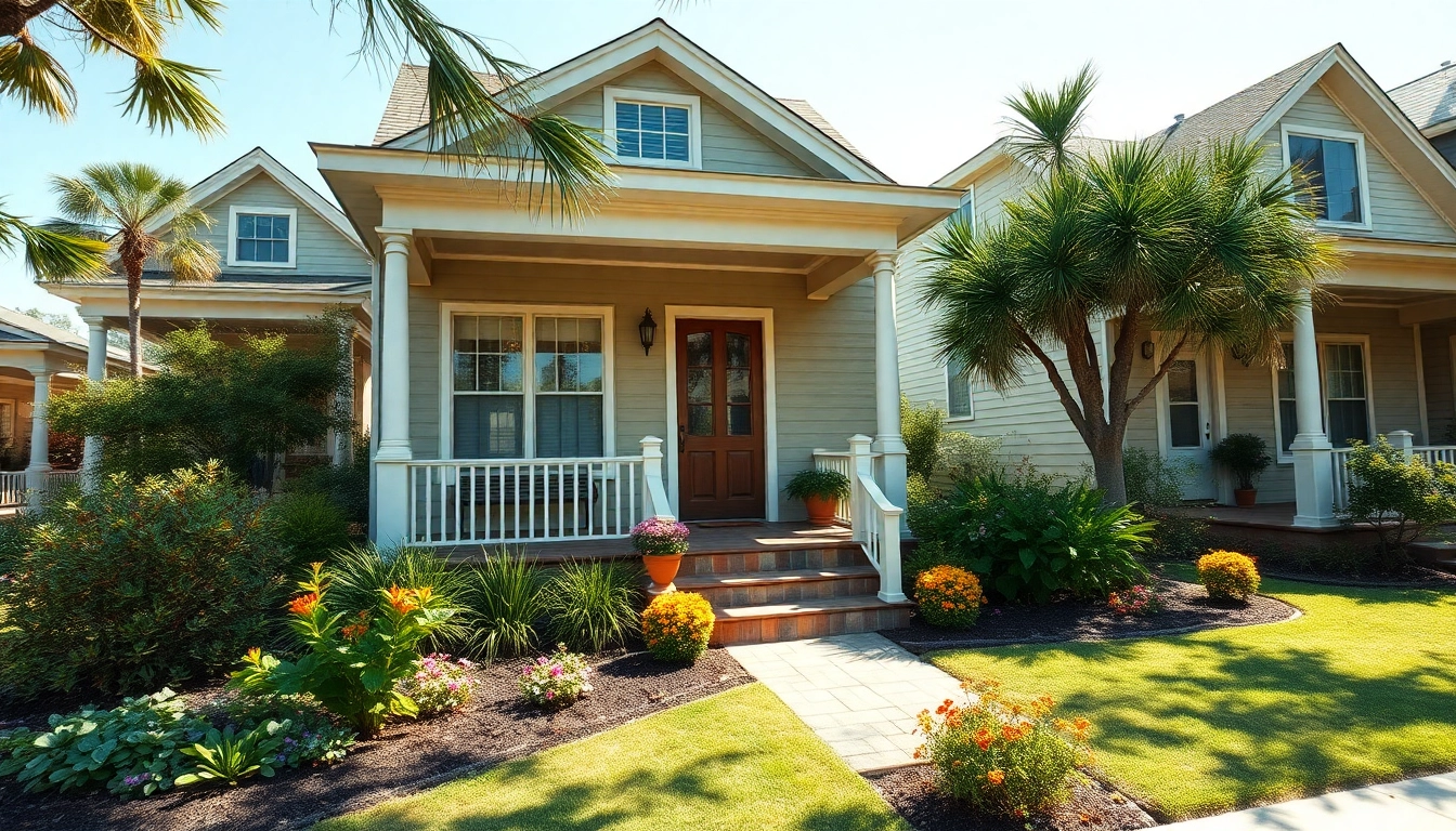 Charming historic home in North Hill Pensacola real estate with a landscaped yard.