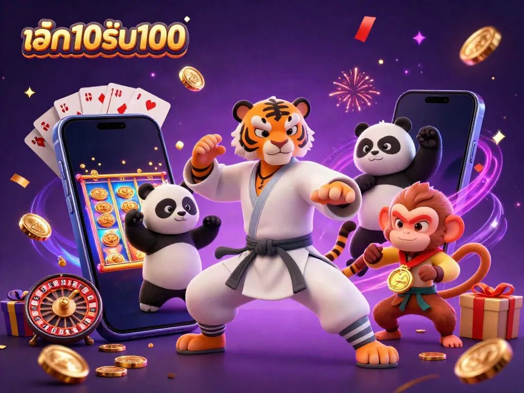 โปรโมชั่นฝาก10รับ100 ยินดีต้อนรับผู้เล่นใหม่ในการลุ้นรางวัลชนะในคาสิโนออนไลน์