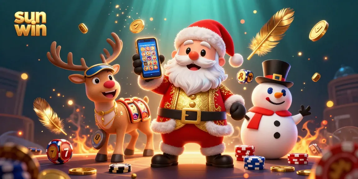 Join Santa's festive fun at sun win casino with jackpots and exciting rewards!
