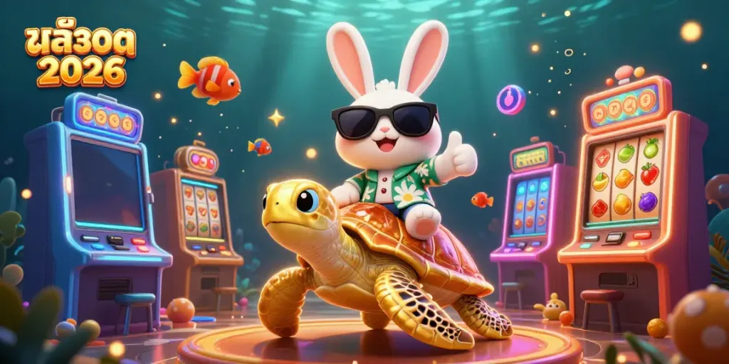 Experience the thrill of สล็อต 2026 with vibrant characters and engaging gaming elements in a dynamic underwater scene.
