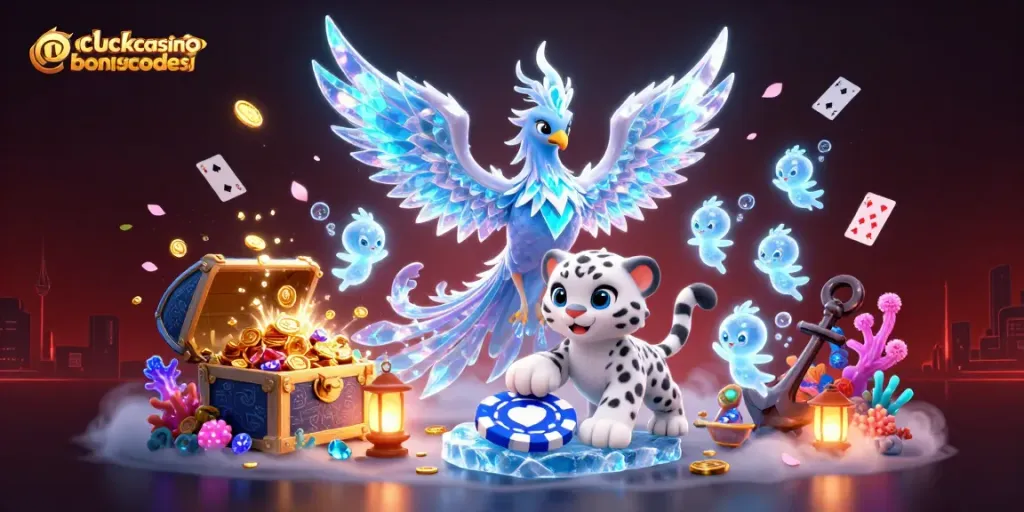 Experience thrilling gameplay with mcluckcasinobonuscodes, featuring vibrant characters and casino elements.