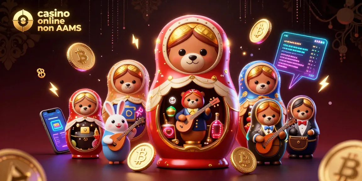 Gioca nei casino online non AAMS con emozionanti offerte di bonus e giochi vari.