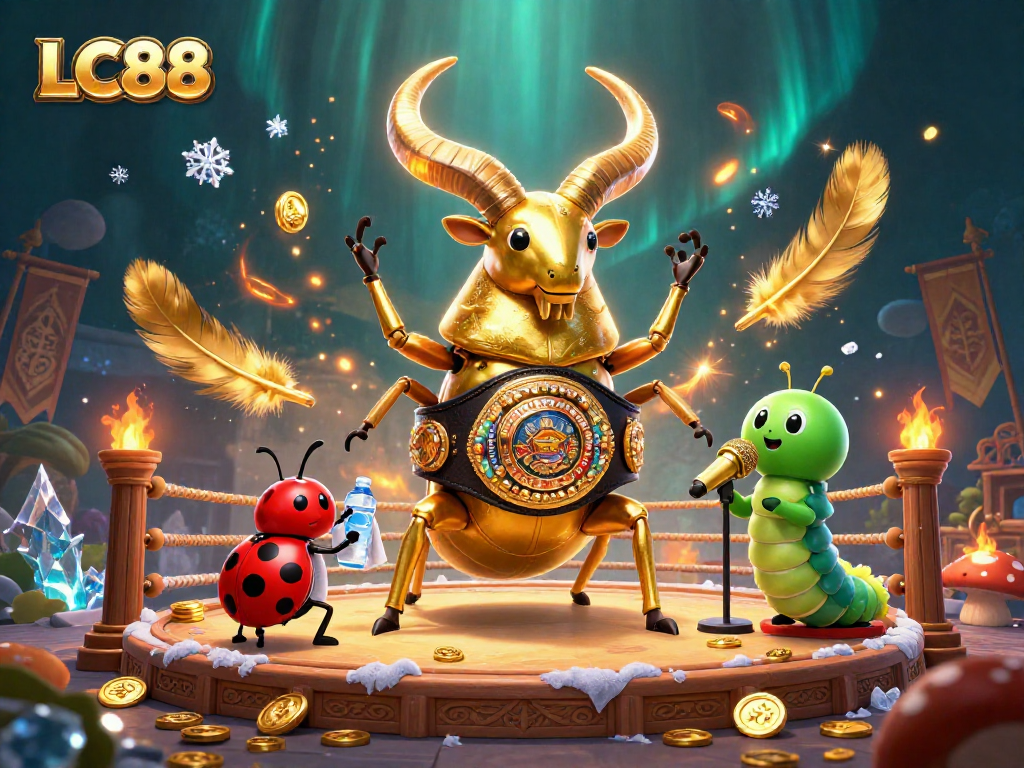 LC88 offers thrilling betting action in an engaging 3D illustration featuring vibrant casino elements.